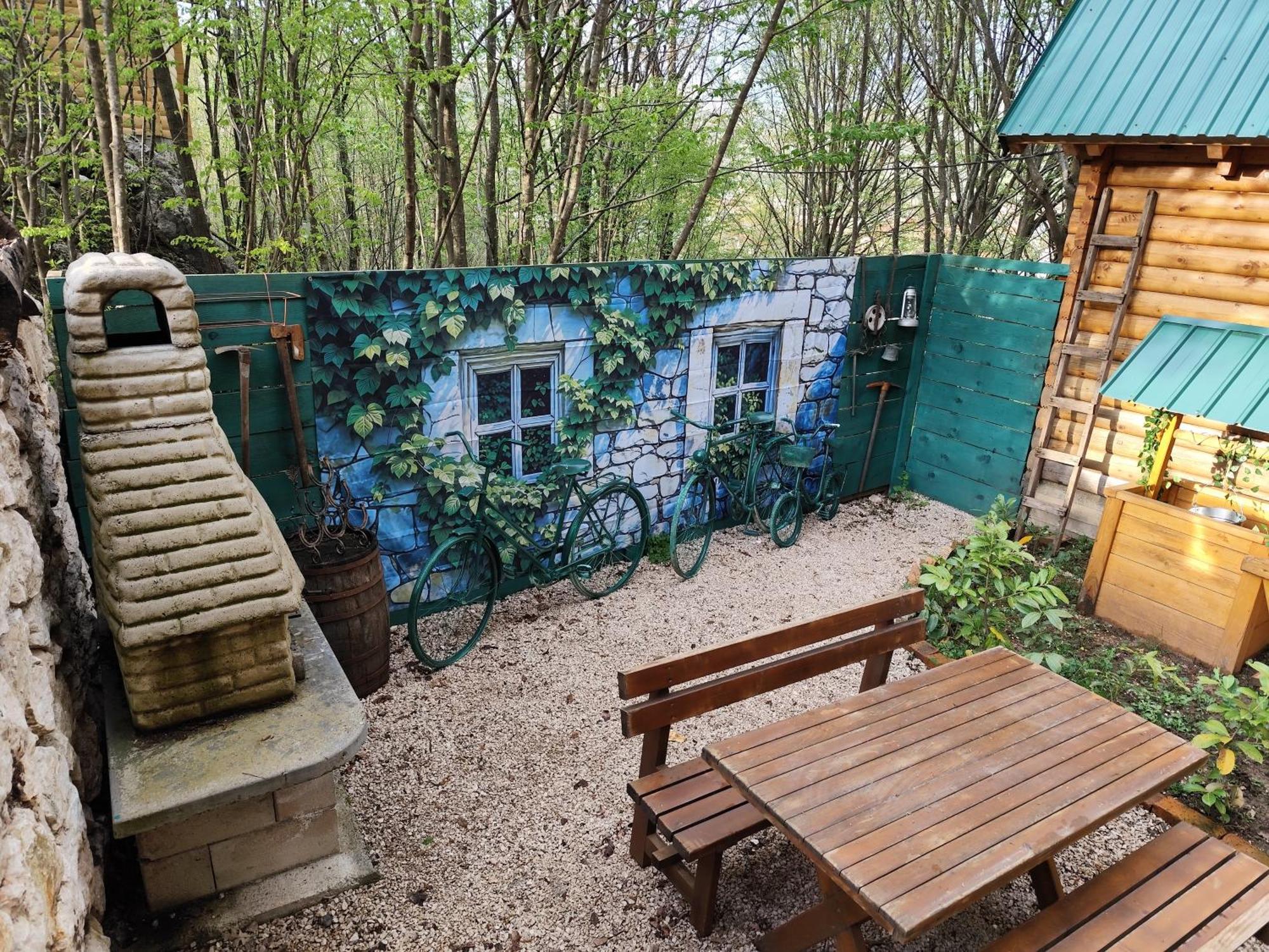 Вилла Brvnara Fairy Tale Цетине Экстерьер фото
